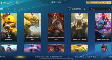 Conta Wild Rift 4 Miticas