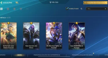 Conta Wild Rift 4 Miticas