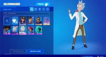 Conta Fortnite Temporada 7 Completa