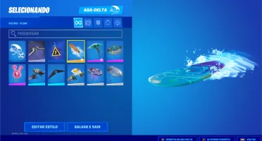 Conta Fortnite Temporada 7 Completa
