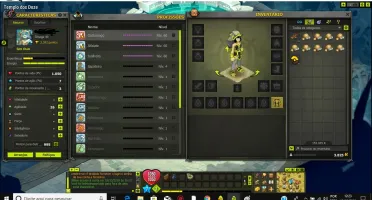 CONTA DOFUS ELIO OMEGA 40 E CRA OMEGA 37 + 10.7MK