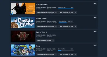 Conta Steam Com Vários Jogos Barata