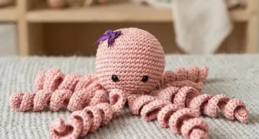 Polvo Newborn Organza Amigurumi