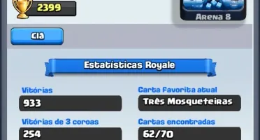 Conta clash royale 25$