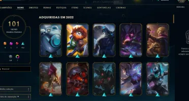 Conta de LOL NFA Inativa há 4 meses • GRIK Store ©