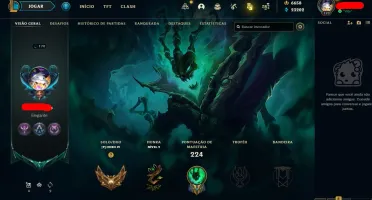 Conta de LOL NFA Inativa há 4 meses • GRIK Store ©