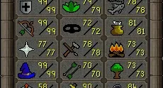 Conta Oldschool Runescape combat level 122.7