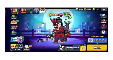 Contas Bralw stars FULL ACESSO Troféu + Skins