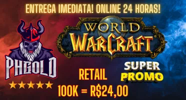Gold WoW Retail|Todos os Servidores | Entrega Imediata!