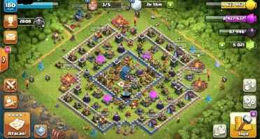 CV12 CLASH OF CLANS 6 MIL GEMAS IMPERDíVEL