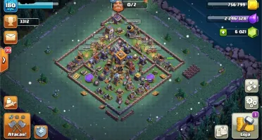 CV12 CLASH OF CLANS 6 MIL GEMAS IMPERDíVEL