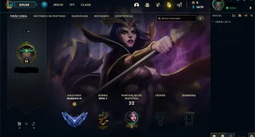 Conta League of Legends 78%