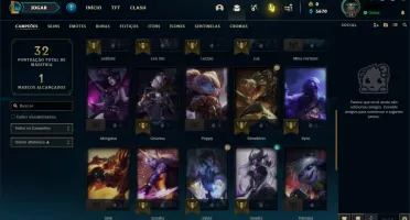 Conta League of Legends 78%