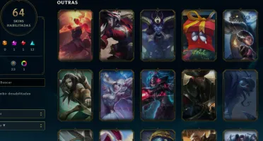 CONTA LOL- LVL 152 - 126 Champions - 64 Skins - FULL ACESSO