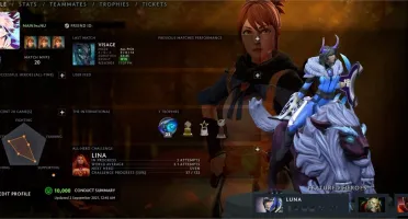 Vendo conta de Dota 2 4010 MMR Anciente 2