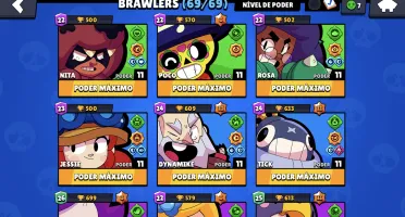 Brawl Stars Conta Full Excelente