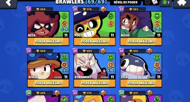 Brawl Stars Conta Full Excelente