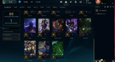 Conta LVL 30 Unranked