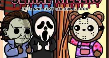Livro de colorir Terror com 16 livros