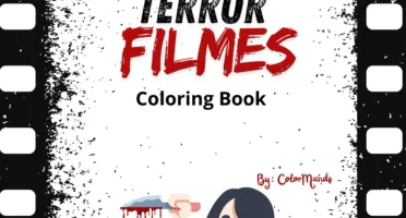 Livro de colorir Terror com 16 livros