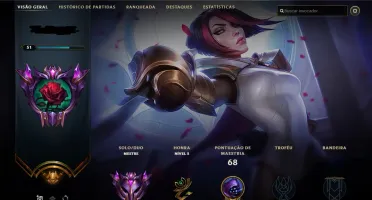 CONTA LOL SMURF MESTRE