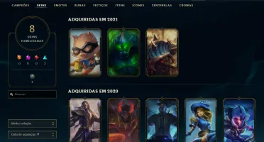 CONTA LOL SMURF MESTRE