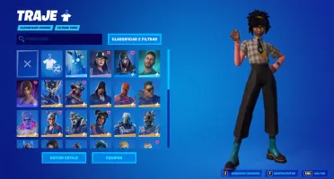 Conta de fortnite