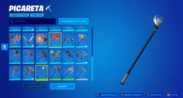 Conta de fortnite