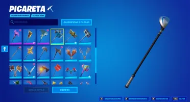 Conta de fortnite