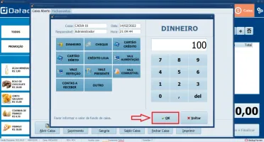 Sistema Data Caixa Vitalicio + Rede