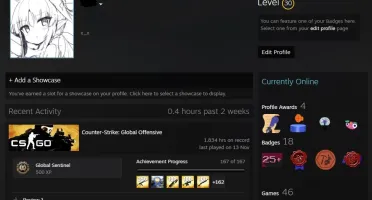 CONTA CS:GO 18 ANOS PRIME SUPREMO