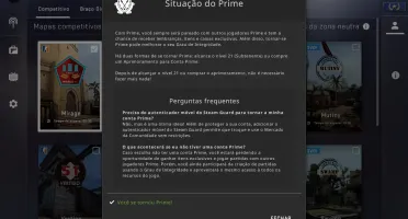 Vendo conta Prime nível 21.