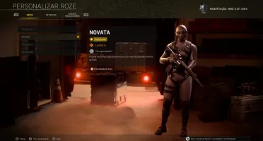 Conta warzone com Roze e todas camuflagens de armas salvas