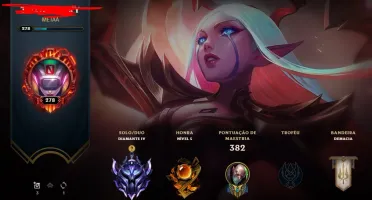 Conta Diamante IV LOL
