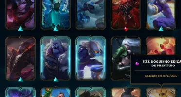 Conta Diamante IV LOL