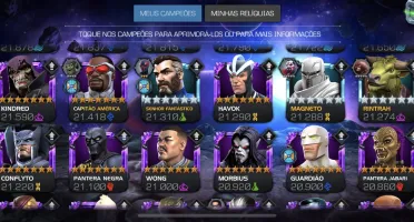 Conta Marvel Torneio de Campeões