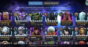 Conta Marvel Torneio de Campeões
