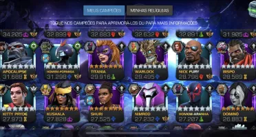 Conta Marvel Torneio de Campeões