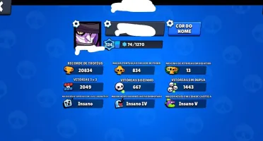 Conta de Brawl Stars