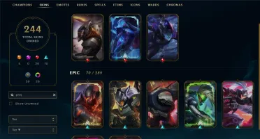 LOL TURBO 250 SKINS PRA SAIR CAVANDO!