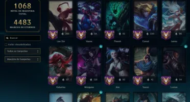 Conta League of Legends lol, Conta de 2013