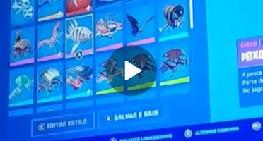 conta de fortnite com SM,skins e 900vbucks incluídas!!