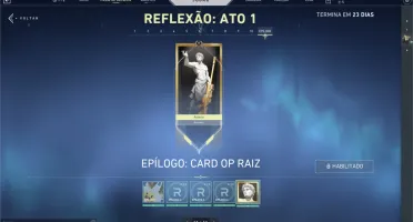 Conta valorant rank ouro 3 + 2 coleções + 1 passe de batalha