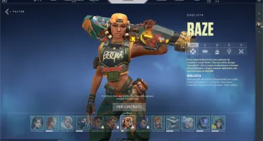 Conta valorant rank ouro 3 + 2 coleções + 1 passe de batalha
