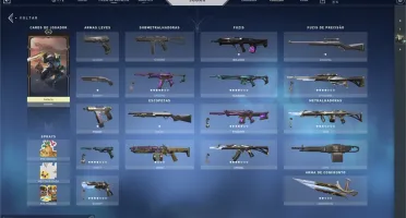 Conta valorant rank ouro 3 + 2 coleções + 1 passe de batalha