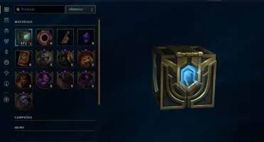 Conta unranked LOL 119 campeões 25 skins