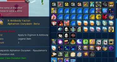 Conta com item AOX