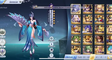 Conta Saint Seiya Awakening - semi Jamiel - lindíssima