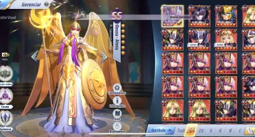 Conta Saint Seiya Awakening - semi Jamiel - lindíssima