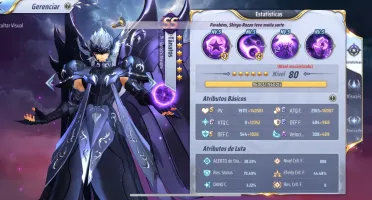 Conta Saint Seiya Awakening - semi Jamiel - lindíssima